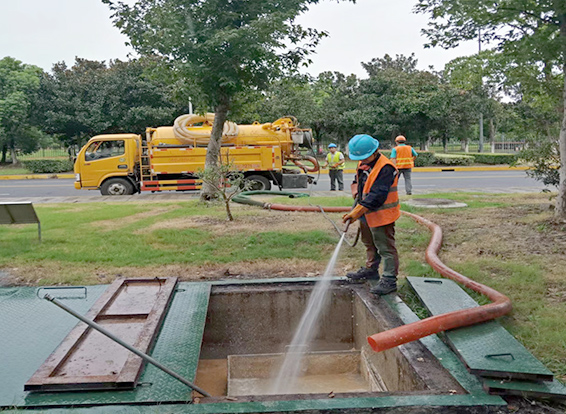 泰兴化油池清理