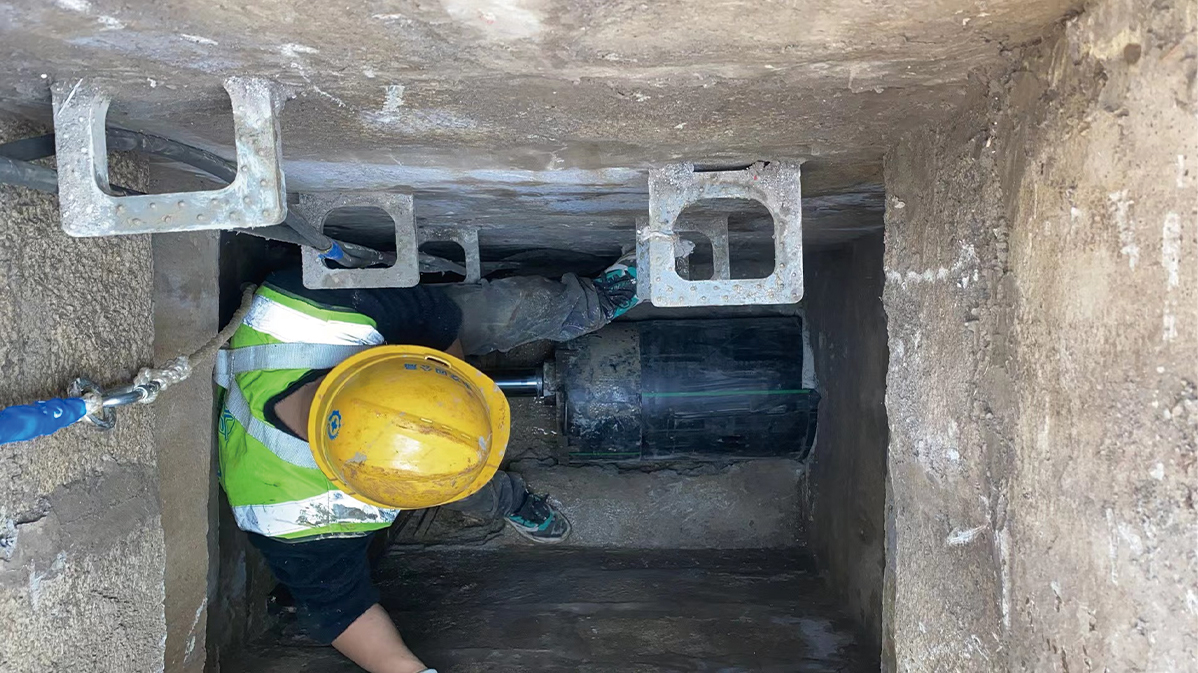 泰兴HDPE短管内衬法